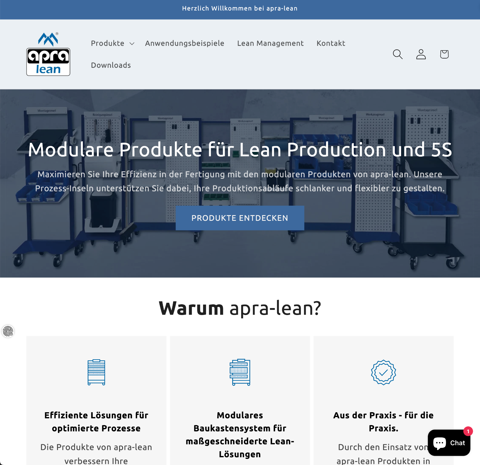 apra-lean shopify shop