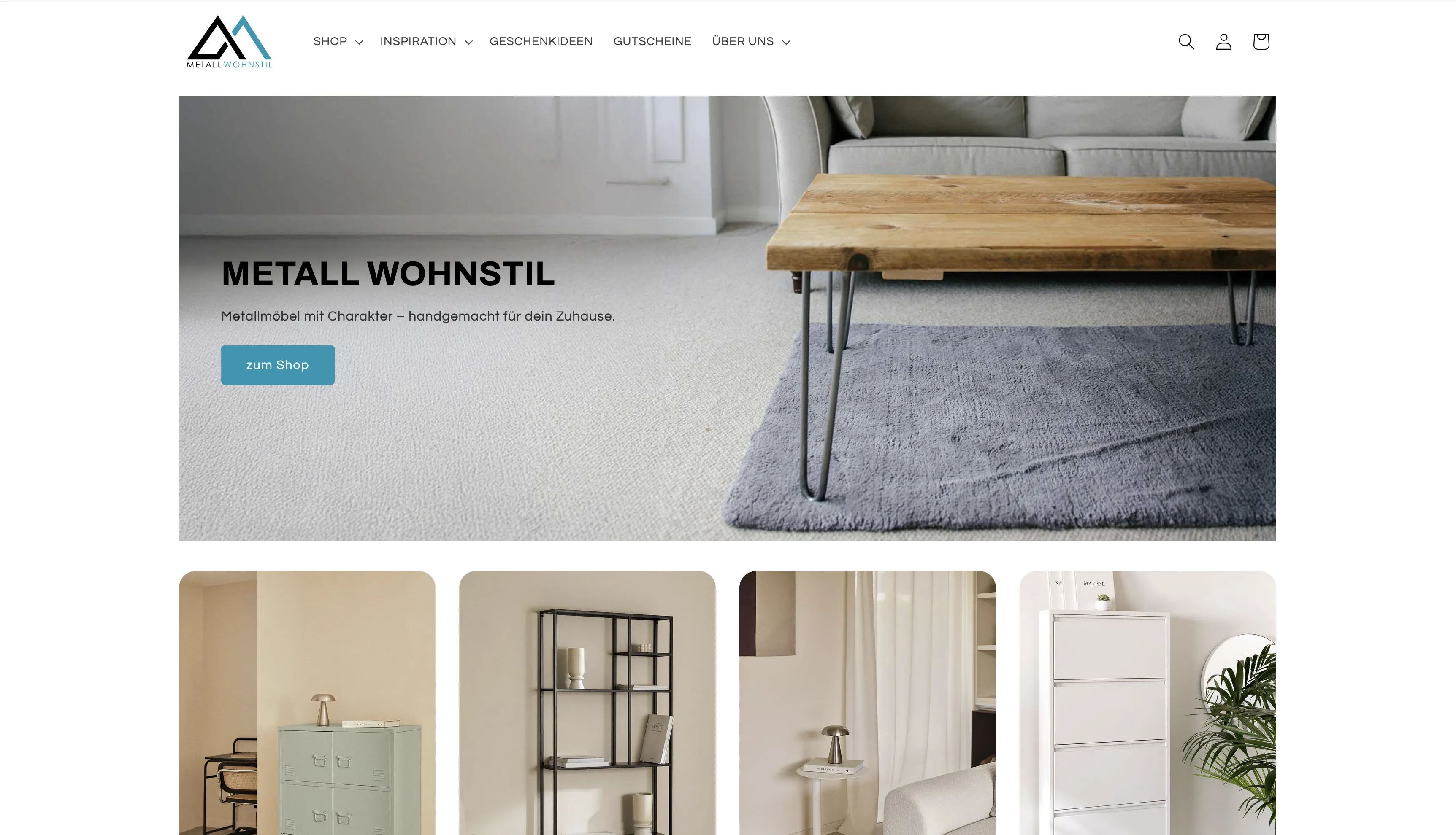 Metall Wohnstil – Handgemachte Metallmöbel