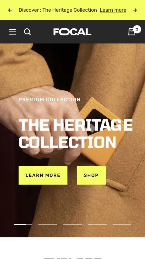 Focal Theme Screenshot